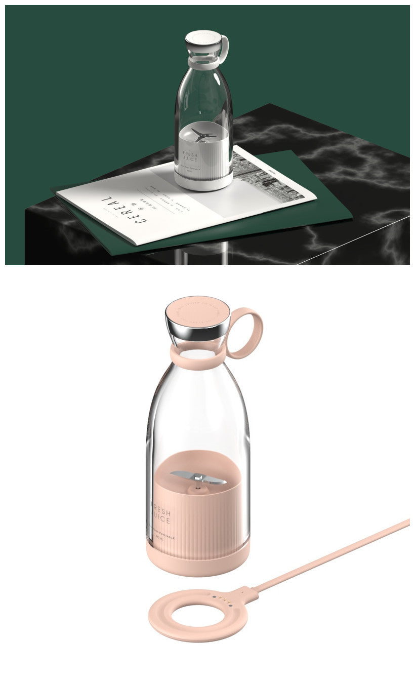 Licuadora Portátil USB Recargable 350ml – Smoothies y Batidos al Instante