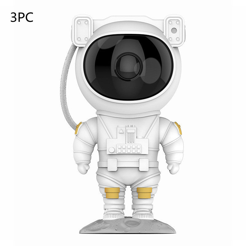Proyector LED Astronauta con Cielo Estrellado – Lámpara de Noche y Decoración