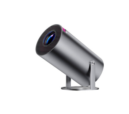 Proyector Portátil HY300 – 180° Rotación, Autoenfoque y Soporte 4K