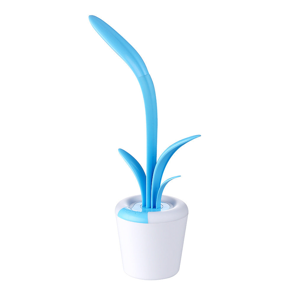 Lámpara LED Recargable con forma de planta y Protección Ocular – 3 Niveles y Luz Ambiental