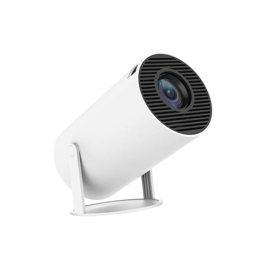 Proyector Portátil HY300 – 180° Rotación, Autoenfoque y Soporte 4K