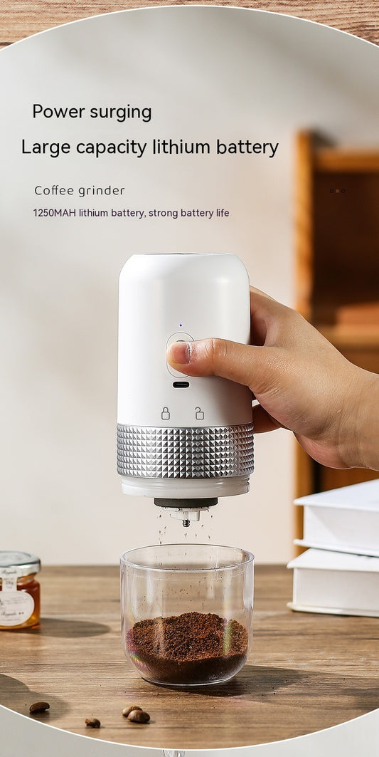 Molinillo de Café Eléctrico Portátil – Recargable y Automático