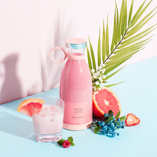 Licuadora Portátil USB Recargable 350ml – Smoothies y Batidos al Instante